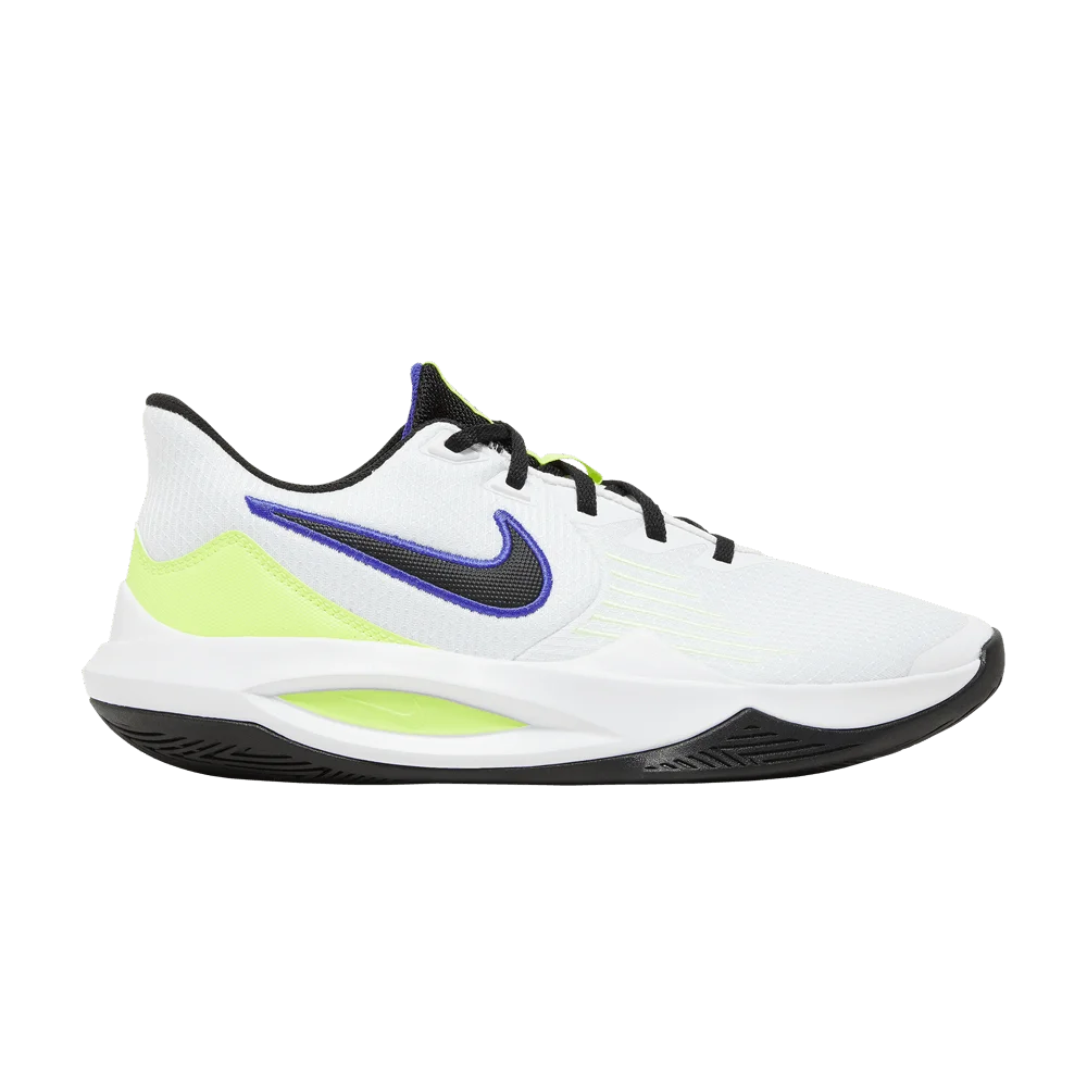 Кроссовки Nike Precision 5 'White Barely Volt'