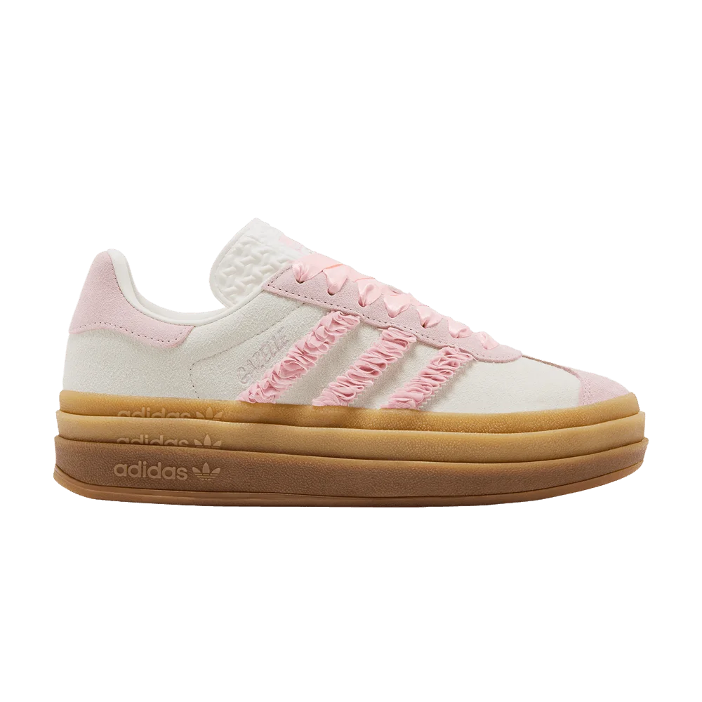 Krossovki-adidas-Wmns-Gazelle-Bold-Pink-Ruffle-Lace