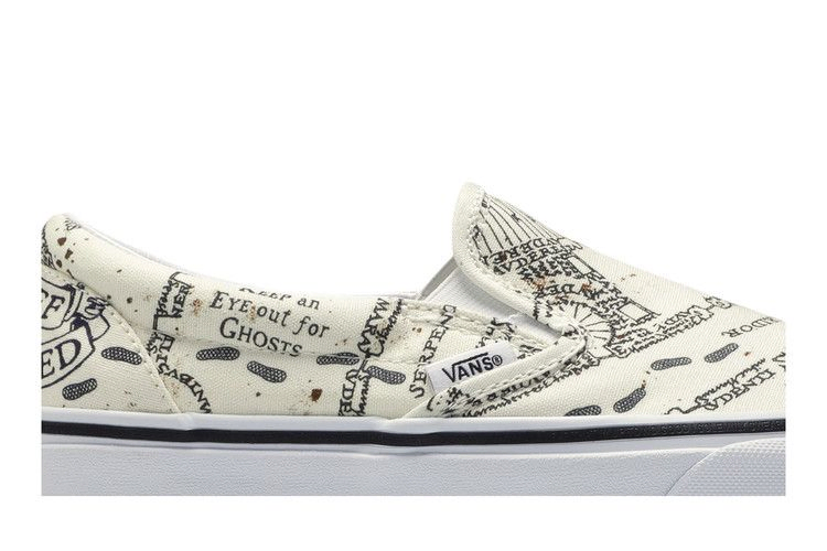 Кроссовки Vans Harry Potter x Classic Slip-On 'Marauder's Map'