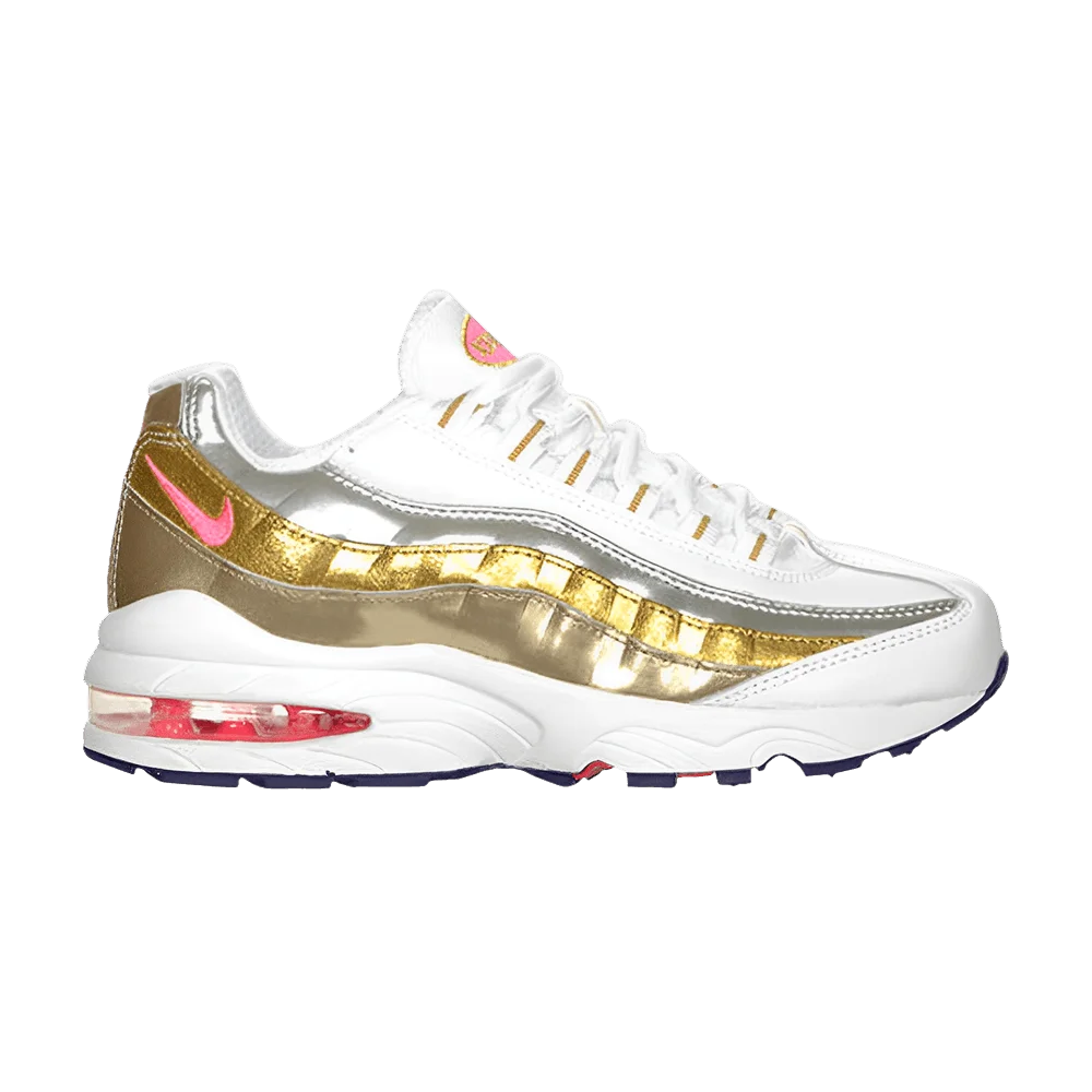 Krossovki-Nike-Air-Max-95-LE-GS-White-Cherry-Gold