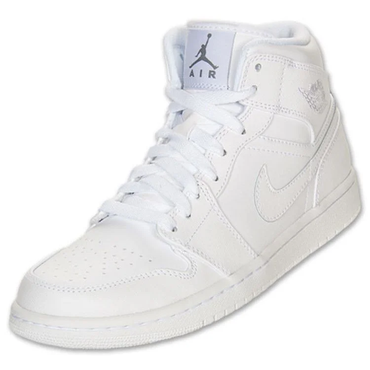Кроссовки Air Jordan 1 Mid 'White'