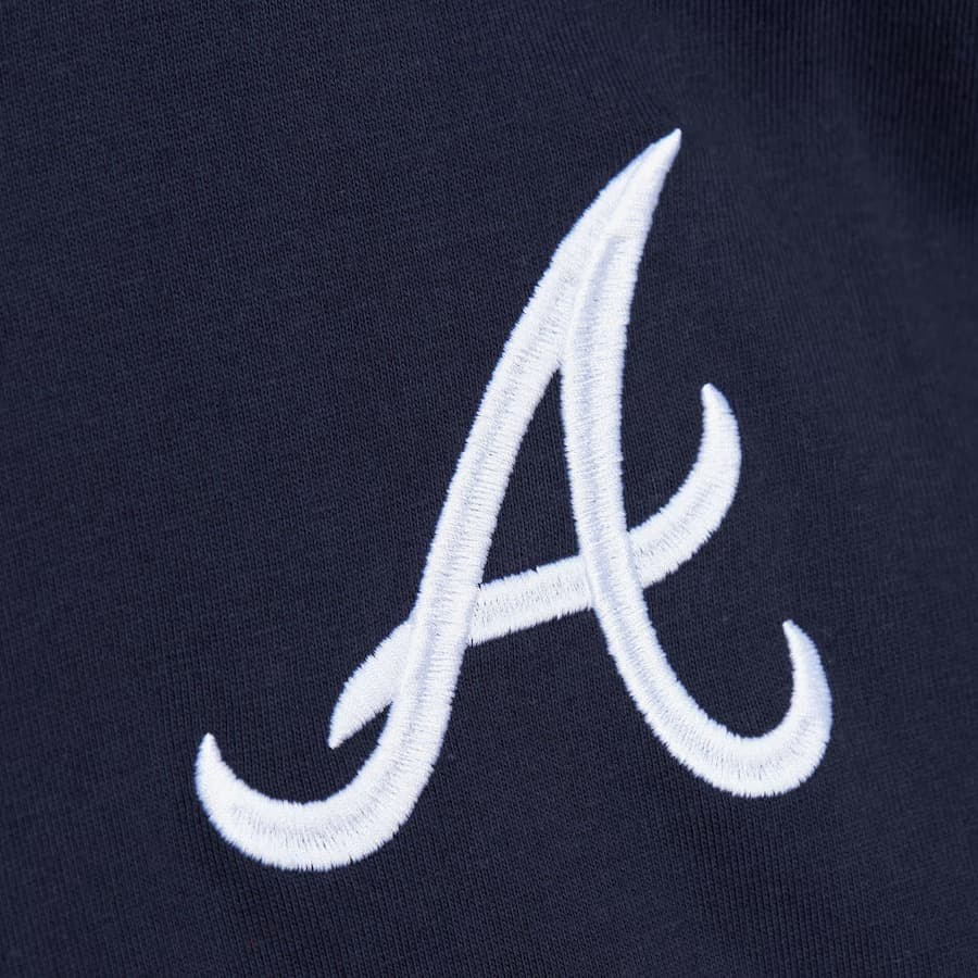 Футболка Mitchell & Ness Navy Atlanta Braves Team OG 2.0 Premium T-Shirt