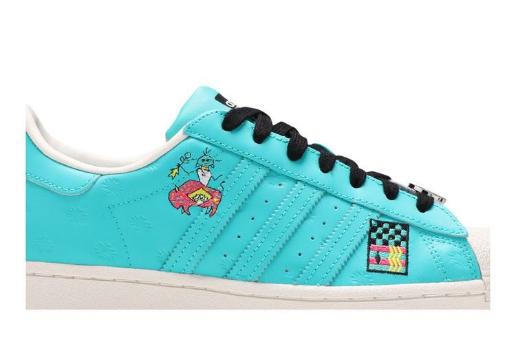 Кроссовки Arizona x adidas Superstar 'Have an Iced Day - Teal White'
