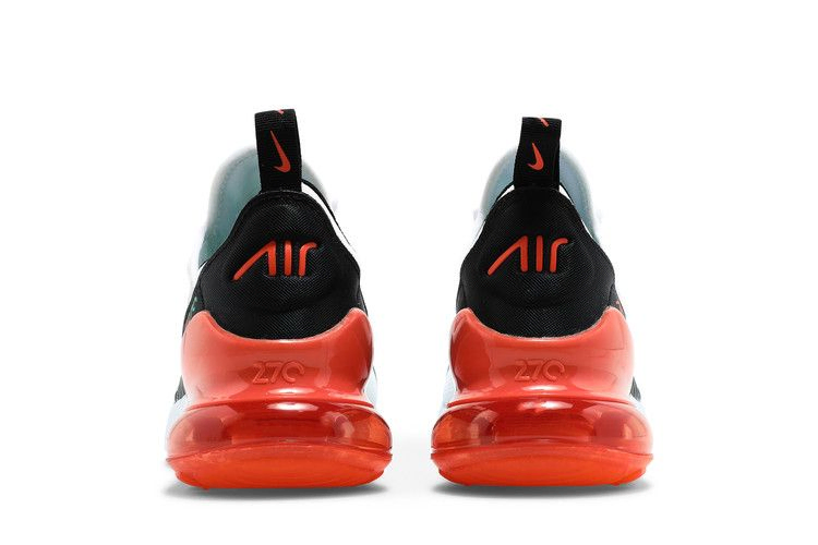 Кроссовки Nike Air Max 270 GS 'White Turf Orange'