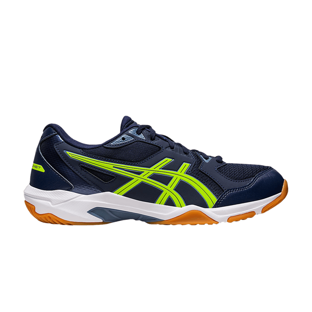 Кроссовки ASICS Gel Rocket 2E Wide 'Midnight Hazard Green'