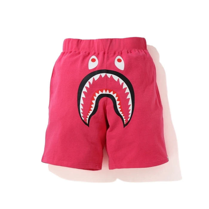 Спортивные шорты BAPE Shark Wide Sweatshort Pink