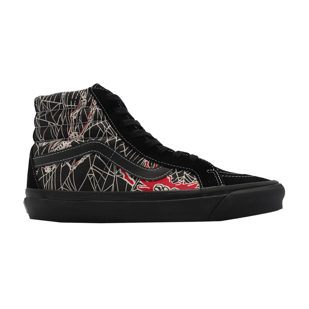 Кроссовки Vans Sk8-Hi 38 DX 'Anaheim Factory OG - Black Spider Web'
