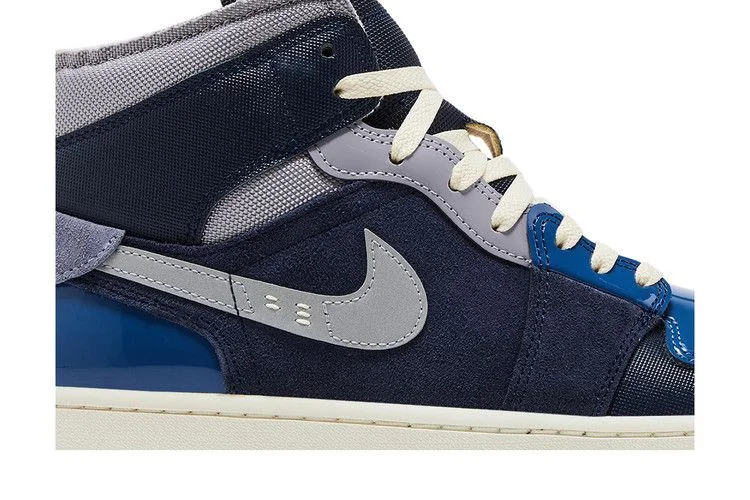 Кроссовки Air Jordan 1 Mid SE Craft 'Inside Out - Obsidian'