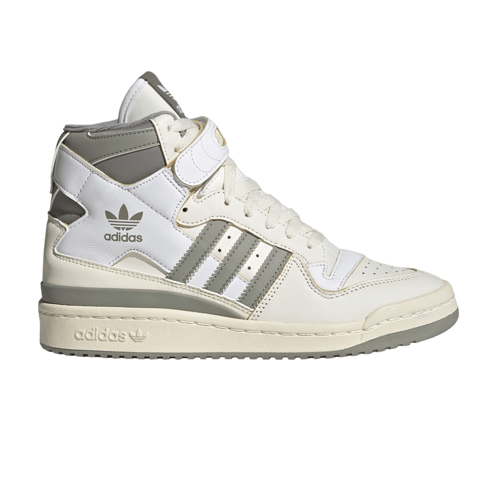 Кроссовки Adidas Wmns Forum High 'Off White Silver Pebble'