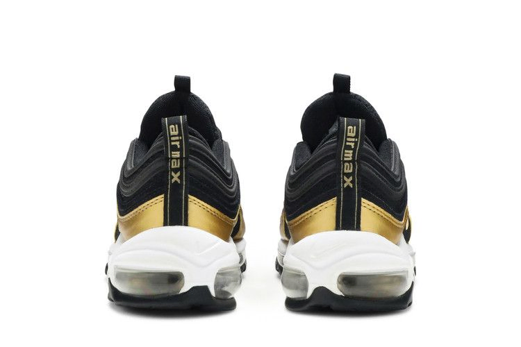 Кроссовки Nike Air Max 97 GS 'Black Metallic Gold'