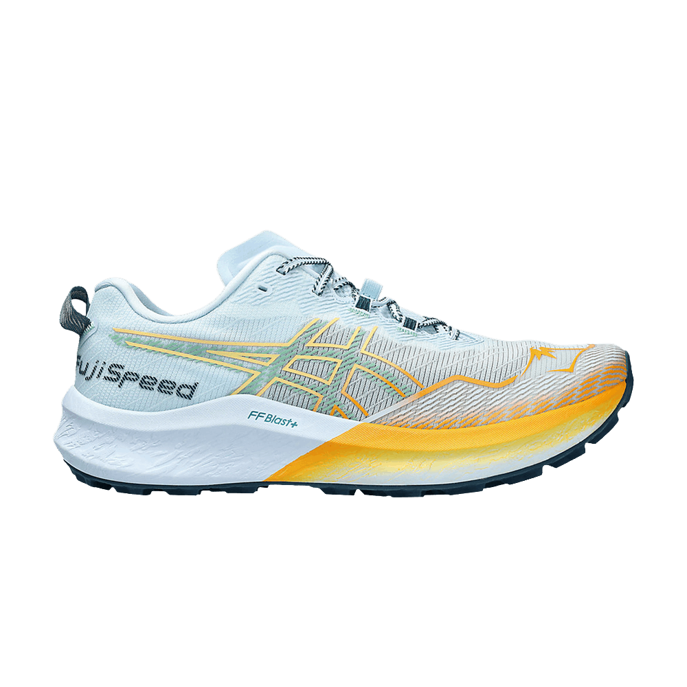 Кроссовки ASICS Fuji Speed 2 'Light Blue Bright Orange'