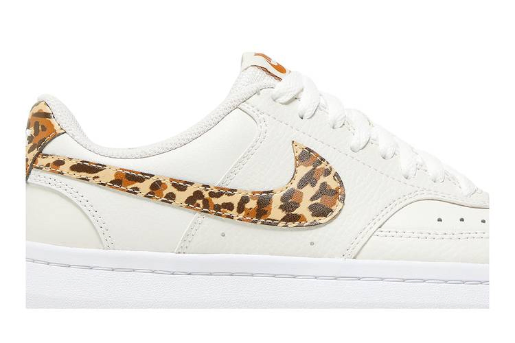 Кроссовки Nike Wmns Court Vision Alta 'Leopard Camo Swoosh'
