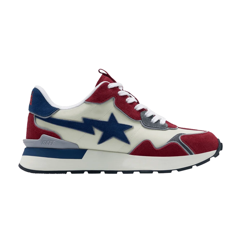 Krossovki-BAPE-Roadsta-Express-M1-Red