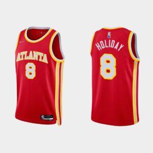 NBA-75th-Anniversary-Atlanta-Hawks-8-Justin-Holiday-Icon-Red-Jersey-300x300