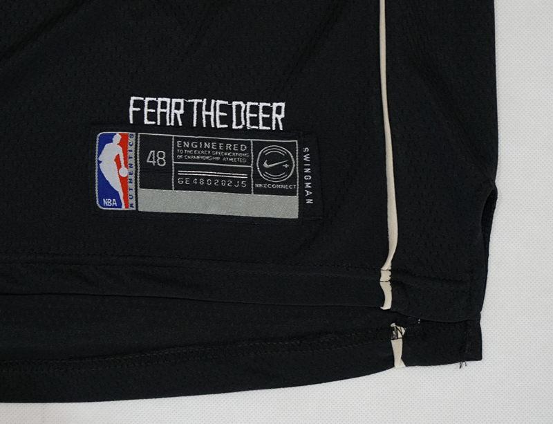 Баскетбольная джерси 2017-18 Antetokounmpo Bucks #34 Statement Harley Black
