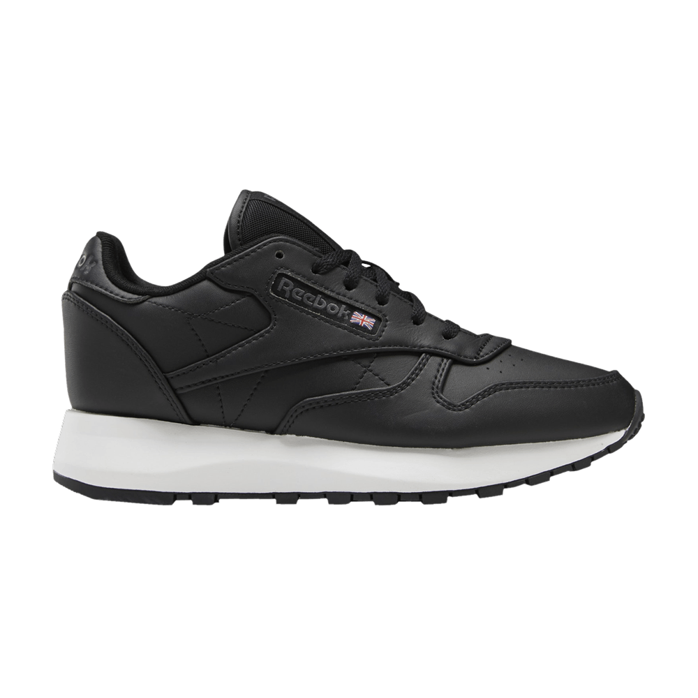 Кроссовки Reebok Wmns Classic Leather SP 'Black Grey'