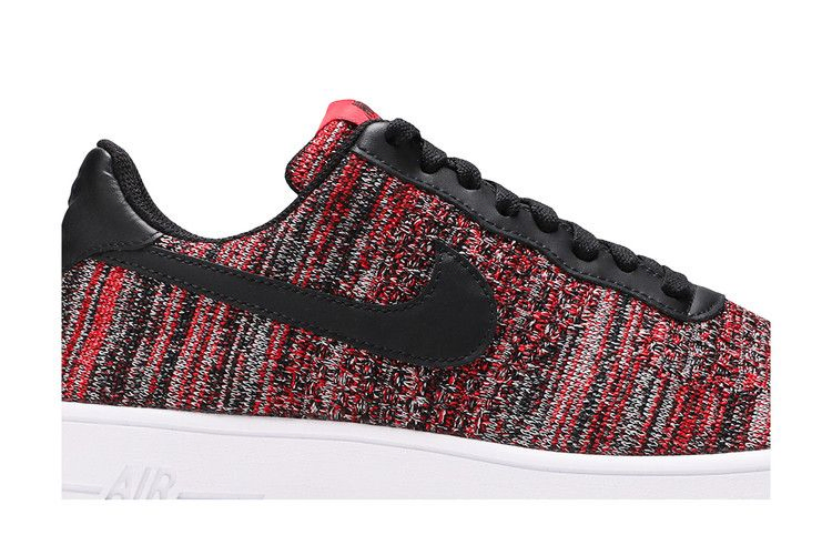 Кроссовки Nike Air Force 1 Flyknit 2.0 'University Red Black'