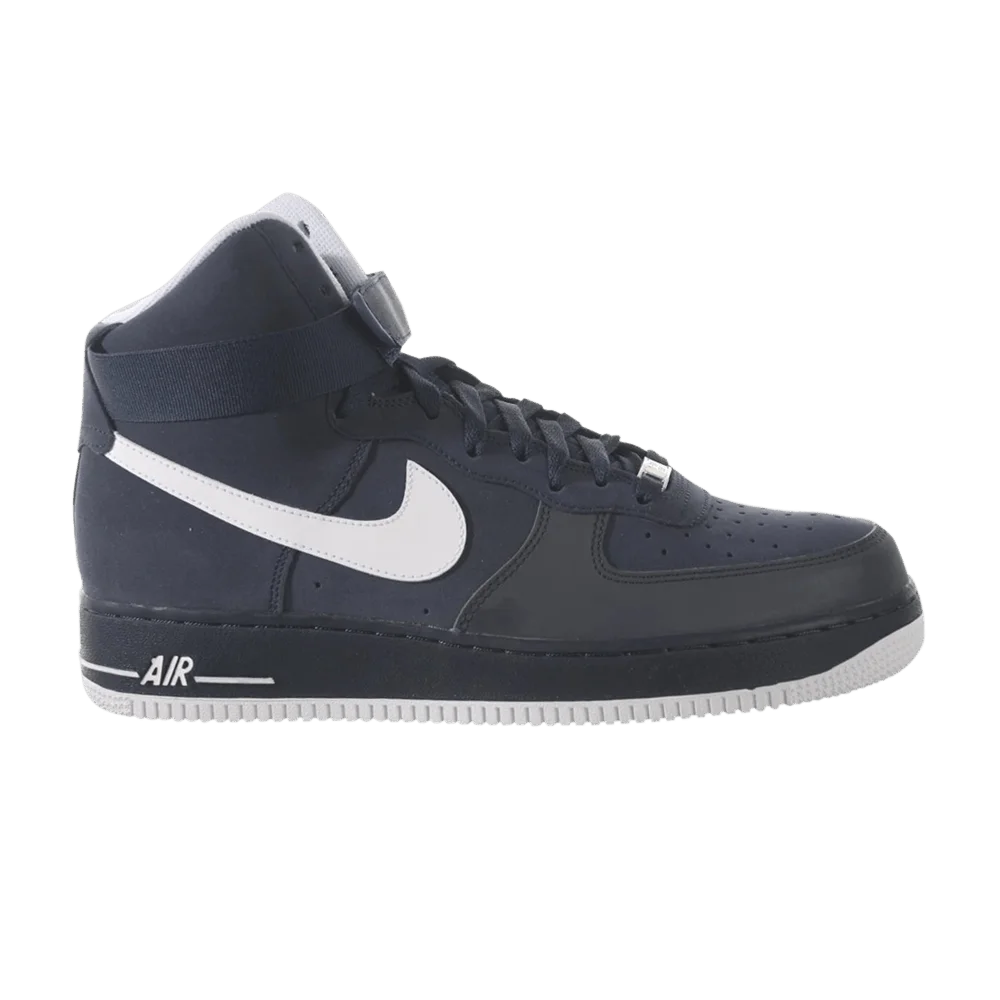 Krossovki-Nike-Air-Force-1-High-07-Suede-Obsidian