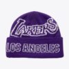 Mitchell-Ness-Purple-Los-Angeles-Lakers-Hardwood-Classics-K.O.-Knit-Vintage-Cuffed-Hat-100x100