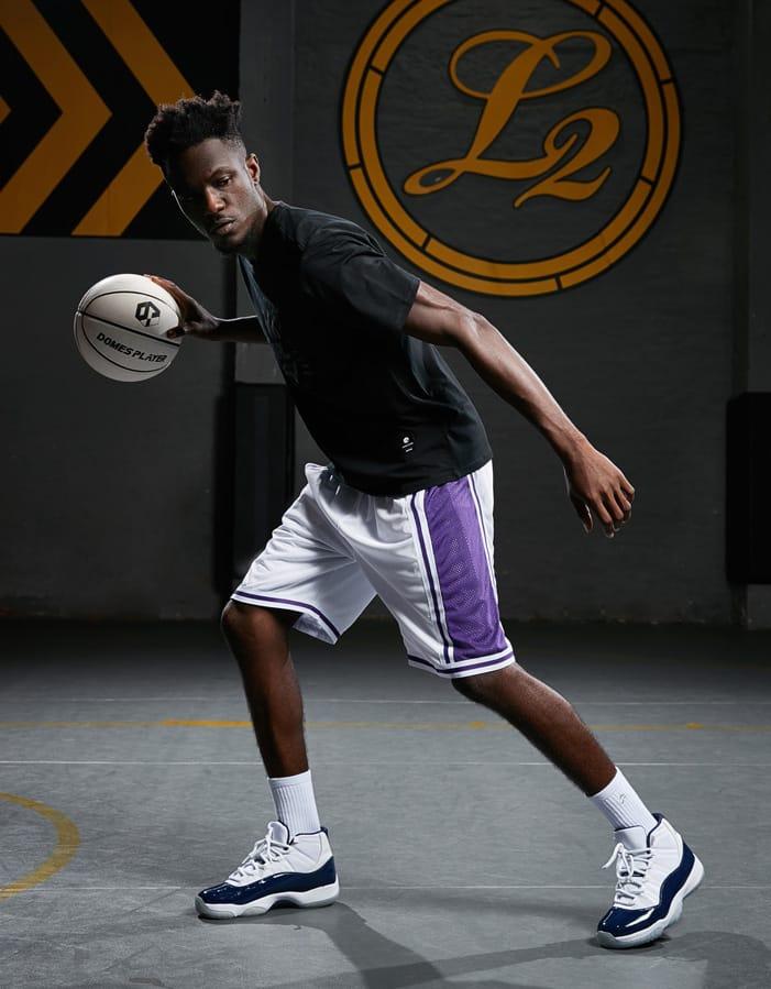 Ehot-Lakers-Stripe-White-Shorts-3