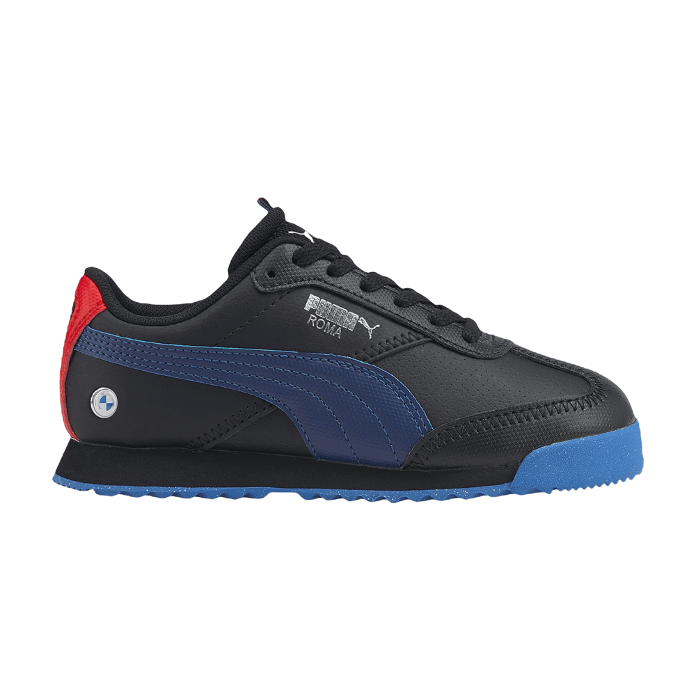 Кроссовки BMW Motorsport x Puma Roma Little Kid 'Black Estate Blue'