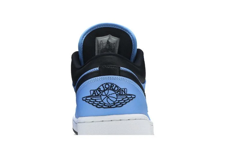 Кроссовки Air Jordan 1 Low 'University Blue Black'