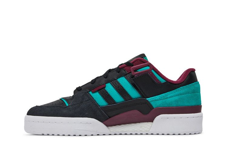 Кроссовки Adidas Forum Exhibit Low 'Black Victory Crimson'