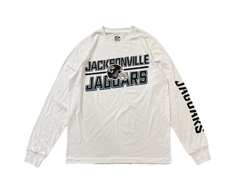 Лонгслив B20THER NFL Jacksonville Jaguars White Longsleeve