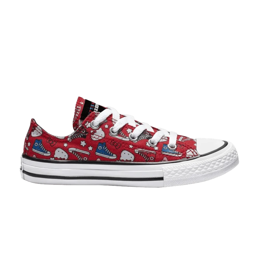 Krossovki-Hello-Kitty-x-Converse-Chuck-Taylor-All-Star-Ox-GS-Red