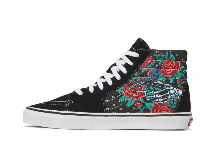 Vans Sk8-Hi 'Rose Skulls'