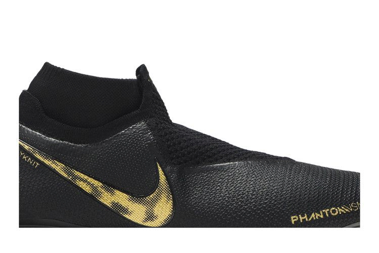 Кроссовки Nike Phantom Vision Elite DF FG 'Black Metallic Vivid Gold'
