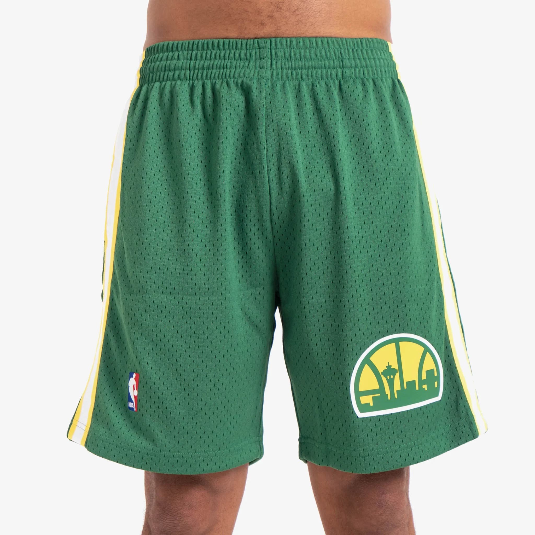 Спортивные шорты Mitchell & Ness Seattle Supersonics 1994-95 Hardwood Classics Throwback Swingman NBA Shorts