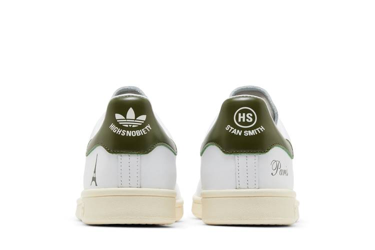 Кроссовки Highsnobiety x adidas Stan Smith 'Not In Paris - White Green'
