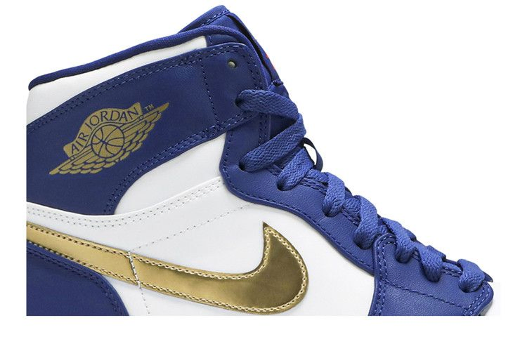 Кроссовки Air Jordan 1 Retro High 'Gold Medal'