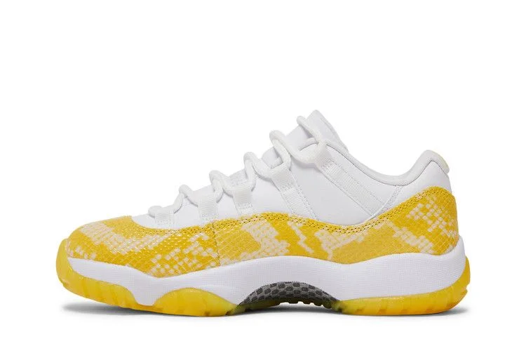 Krossovki-Wmns-Air-Jordan-11-Low-Yellow-Snakeskin-2