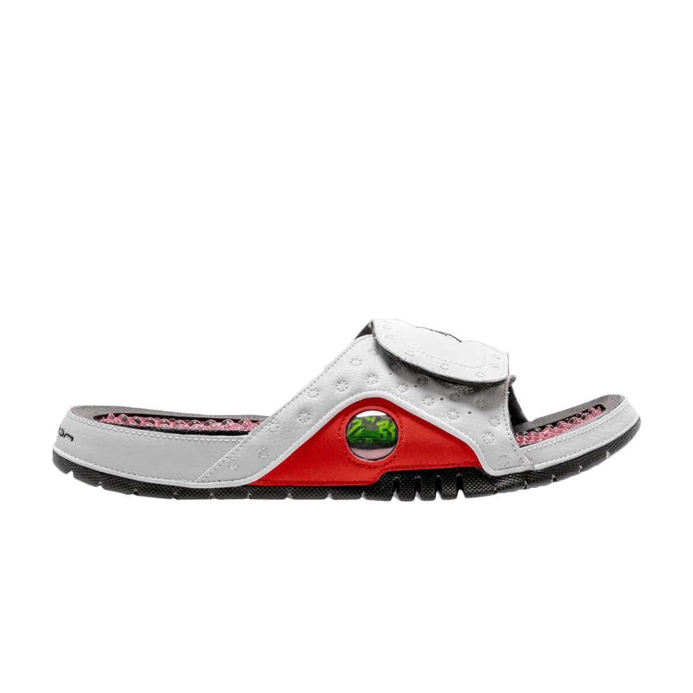 Krossovki-Air-Jordan-Hydro-13-Retro-White-Black-Red