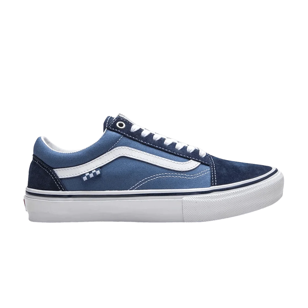 Vans-Skate-Old-Skool-Navy-Checkerboard