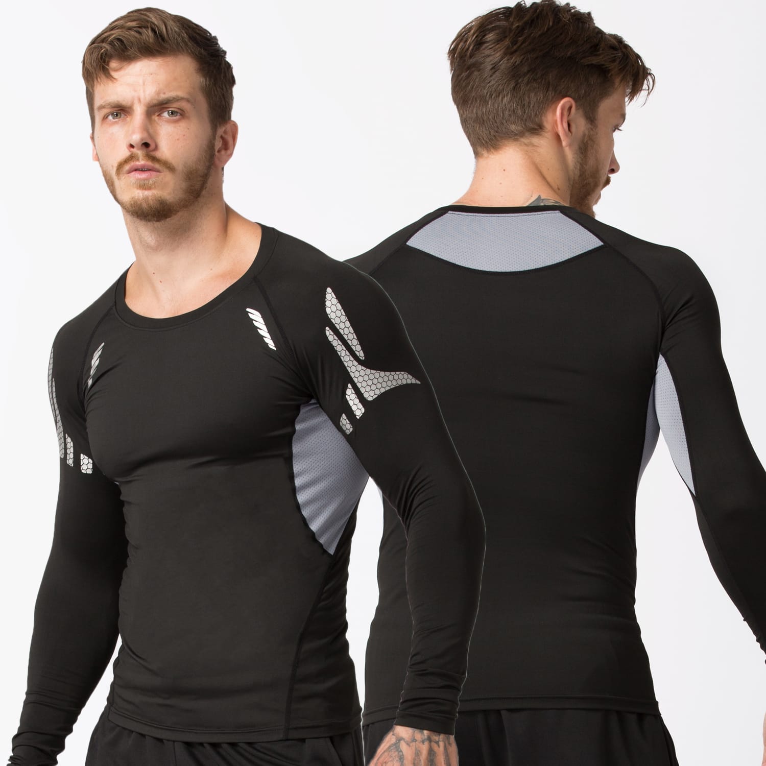 Daiong-White-Tech-Longsleeve