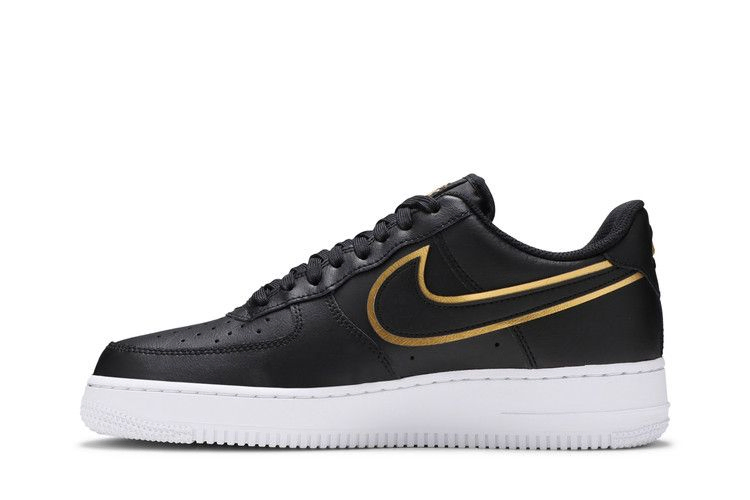Кроссовки Nike Air Force 1 '07 LV8 'Metallic Swoosh Pack - Black'