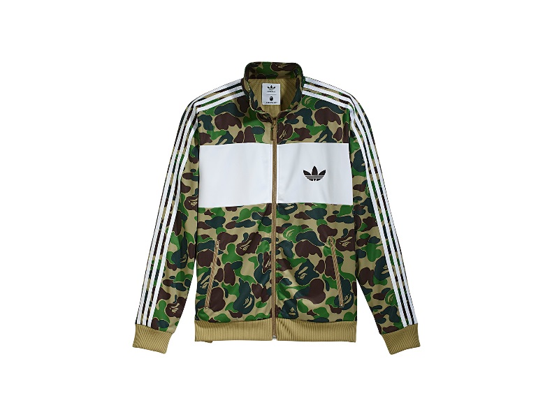 Олимпийка BAPE x adidas ABC Camo Track Jacket Green