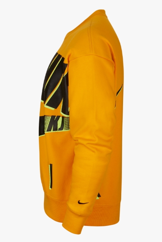 Толстовка Nike x Kim Jones Fleece Crewneck Orange