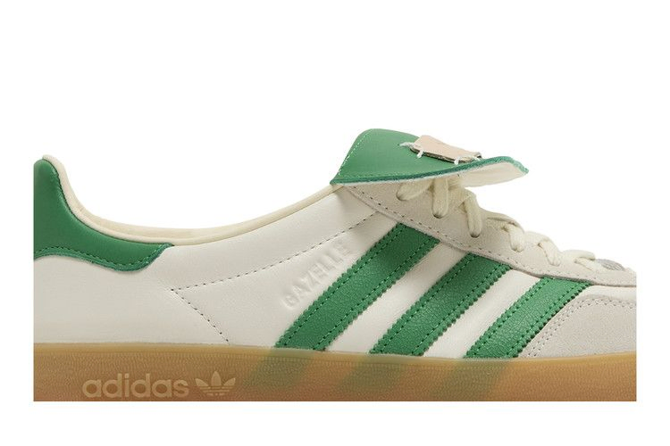 Кроссовки Foot Industry x adidas Gazelle Indoor 'Off White Green'