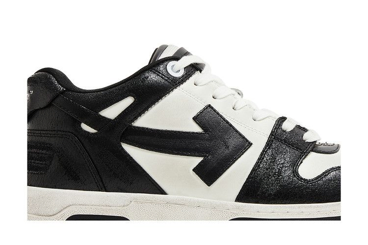 Кроссовки Off-White Out of Office 'Black White Distressed'