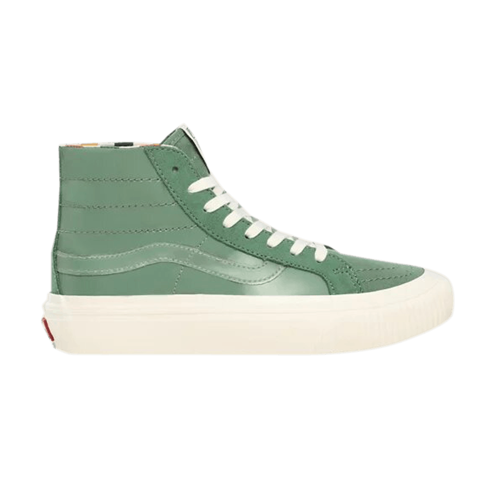 Кроссовки Vans Karina Rozunko x Sk8-Hi Decon SF 'Patent Hedge Green'
