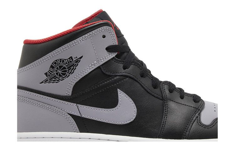 Кроссовки Air Jordan 1 Mid 'Bred Shadow'