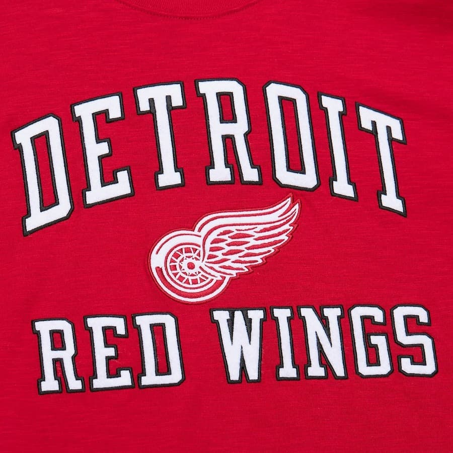 Футболка Mitchell & Ness Red White Detroit Red Wings Legendary Slub T-Shirt