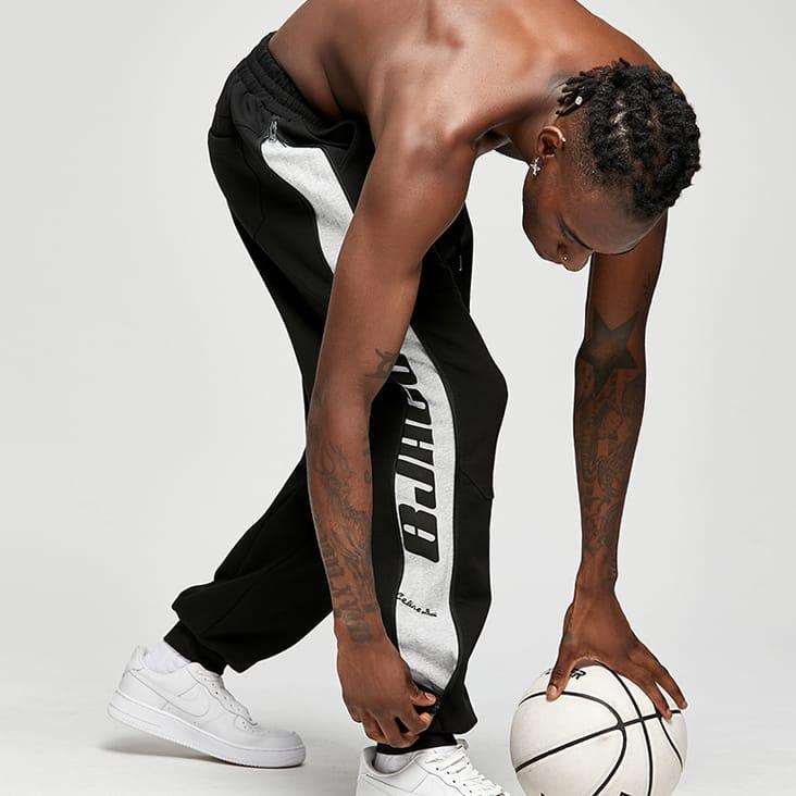 Спортивные штаны Ehot Zip Stripe Black Pants
