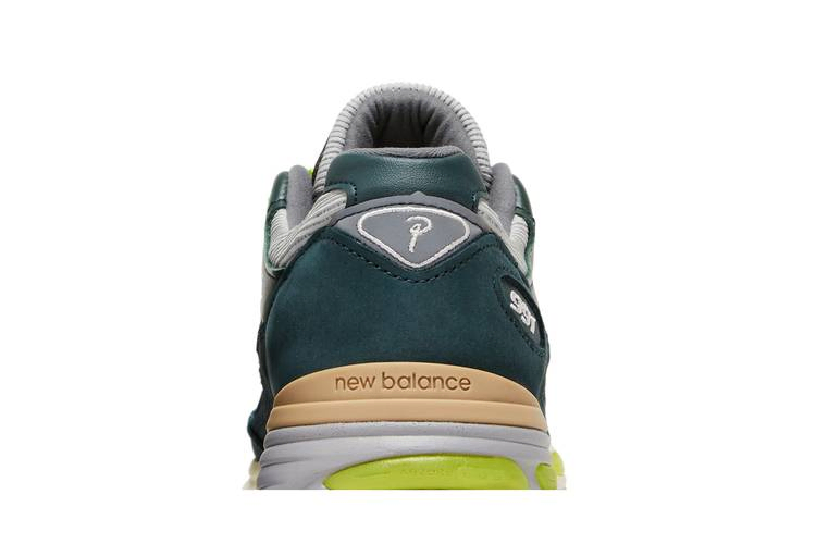 Кроссовки Patta x New Balance 991v2 Made in England 'Sea Moss'