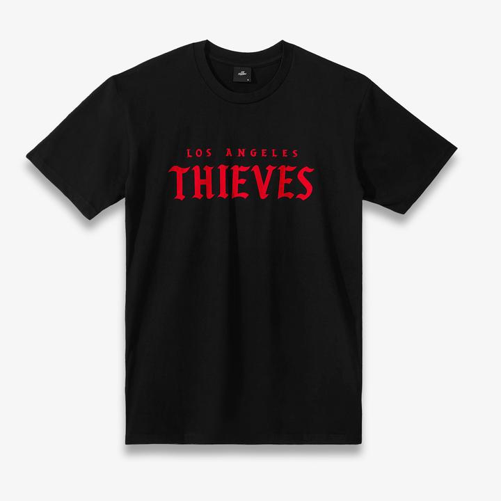 Футболка 100 Thieves LA Thieves Signature SS Tee Black