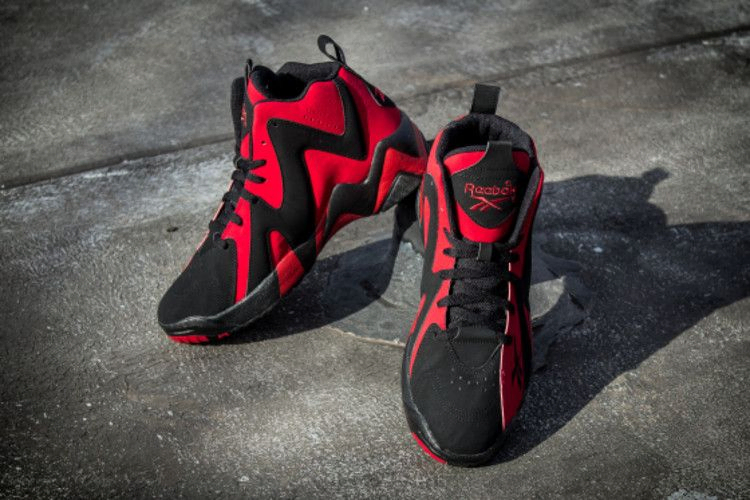 Кроссовки Reebok Kamikaze 2 Mid 'Blackflash Red'